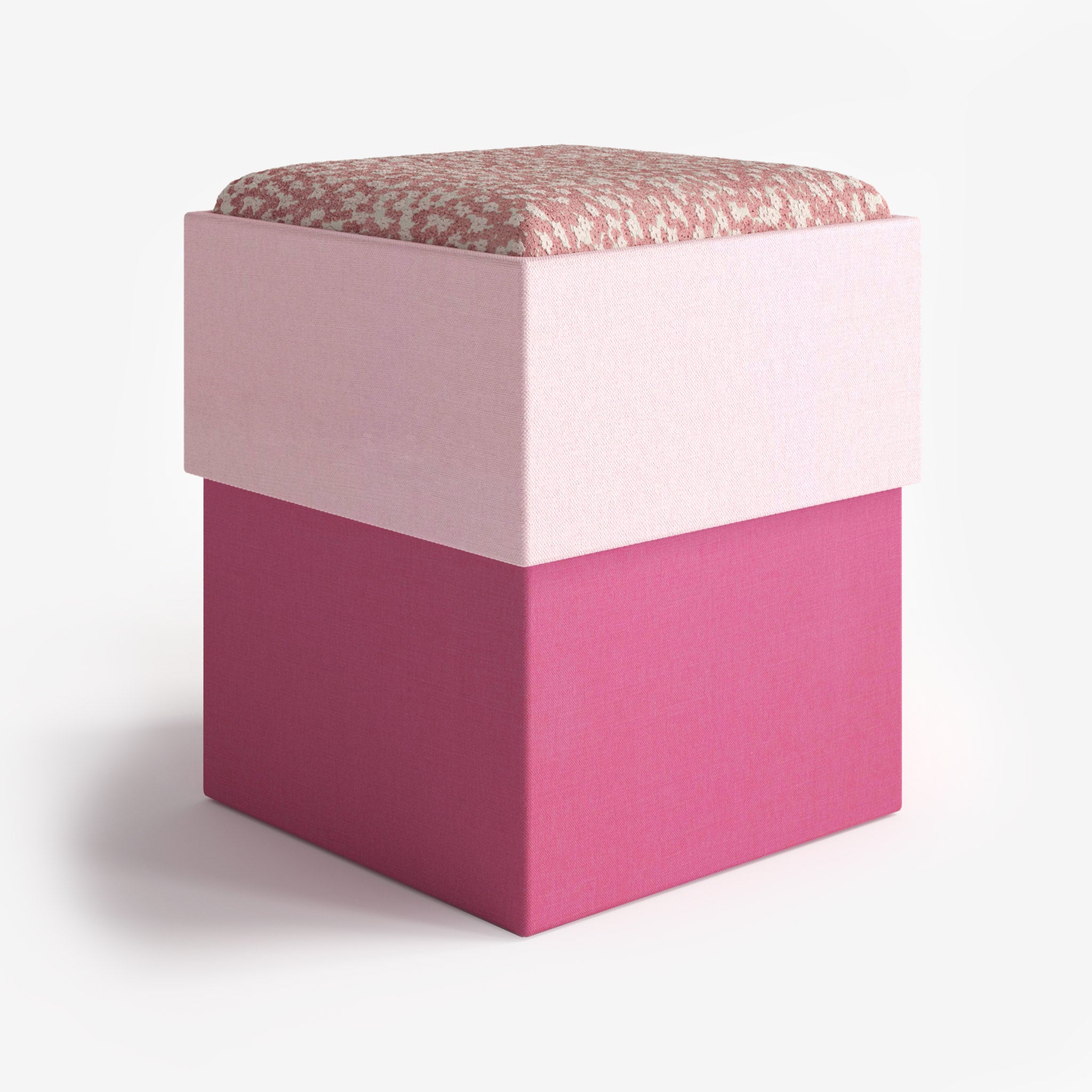 Luxury furniture, Barbie Inspired Stool, Pink, Contemporary Design, Modern Design, Upholstery, Bedroom
