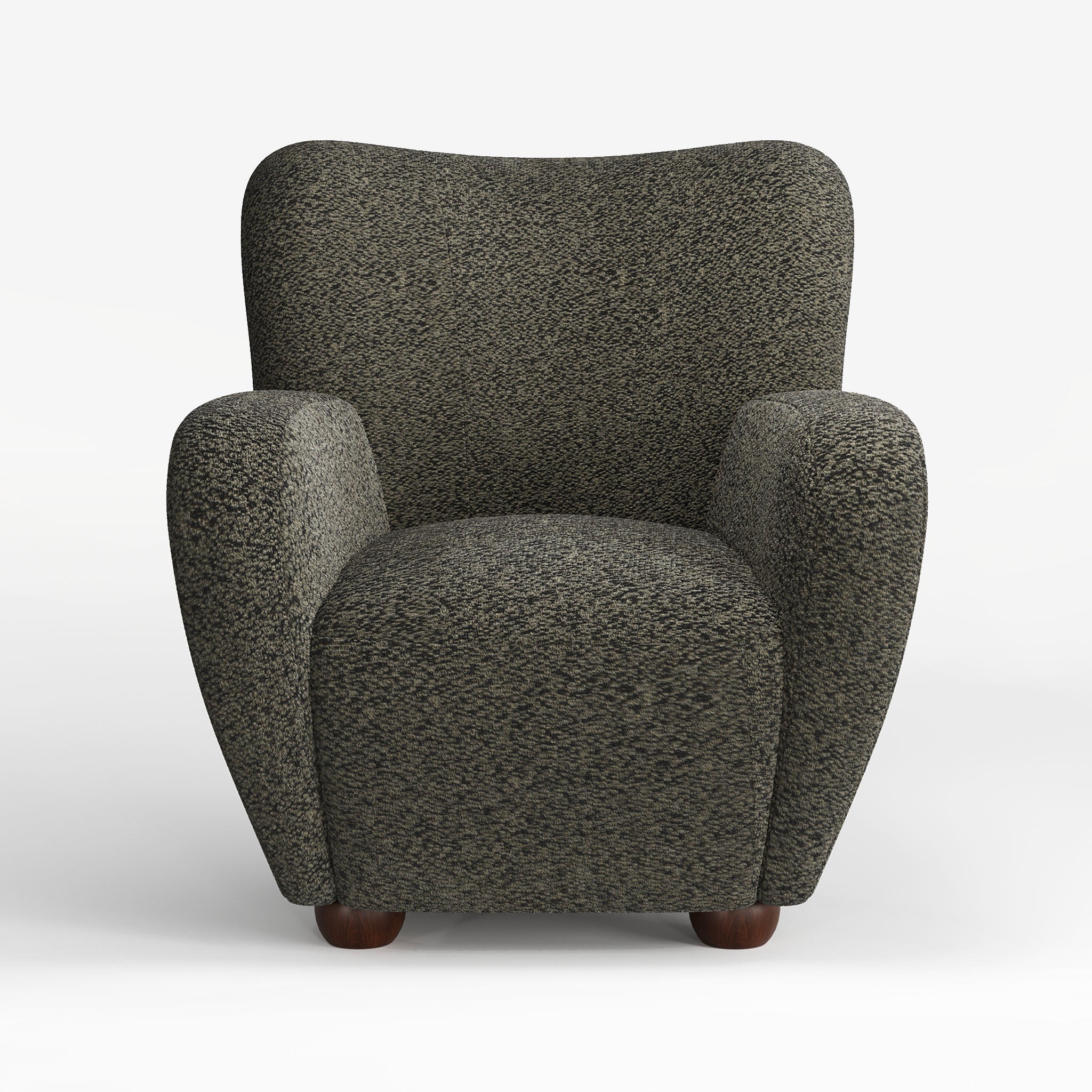 Luxury furniture, Boucle Fabric Armchair, Contemporary Design, Modern Design