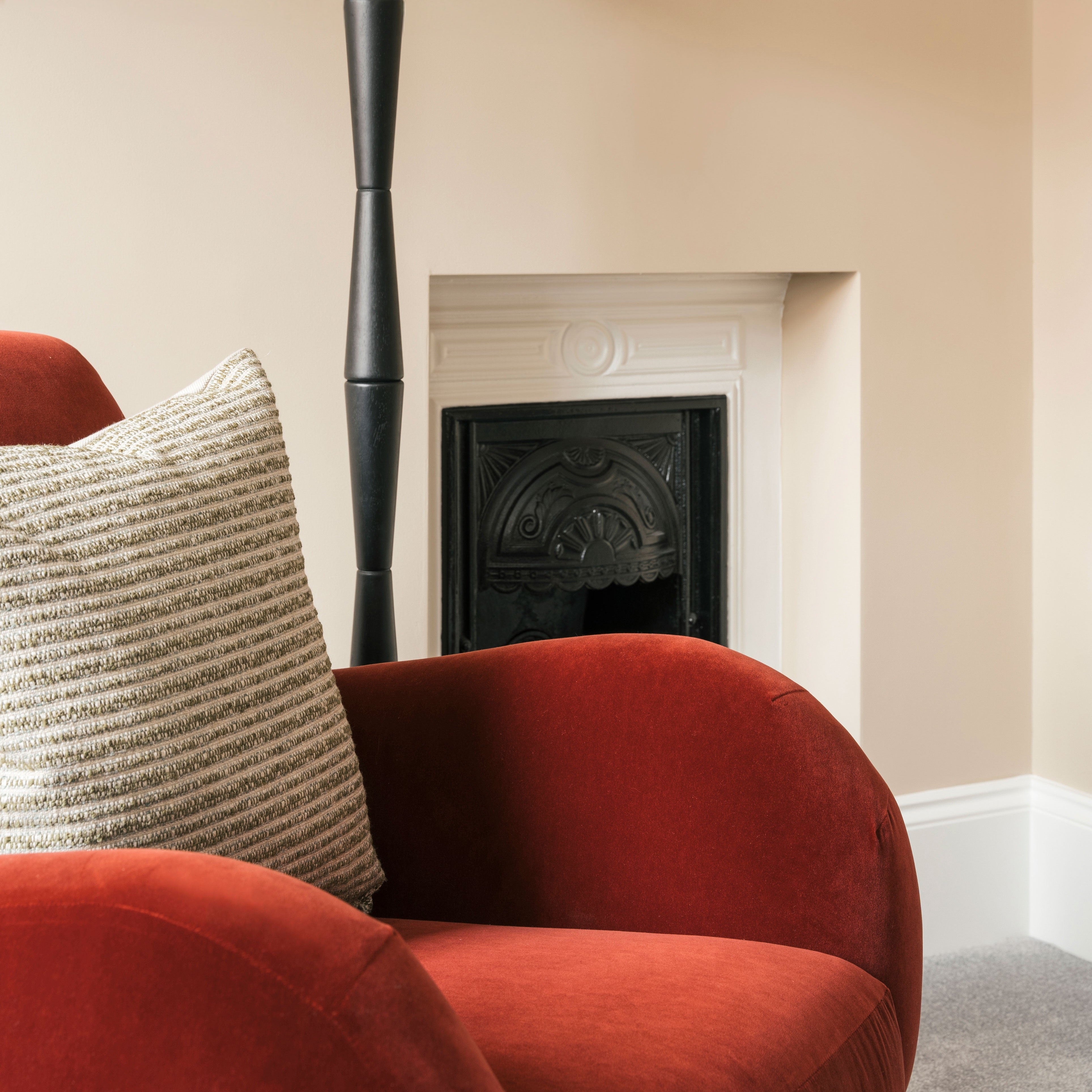 Luxury furniture, Plush Velvet Armchair, Contemporary Design, Modern Design, Made in England