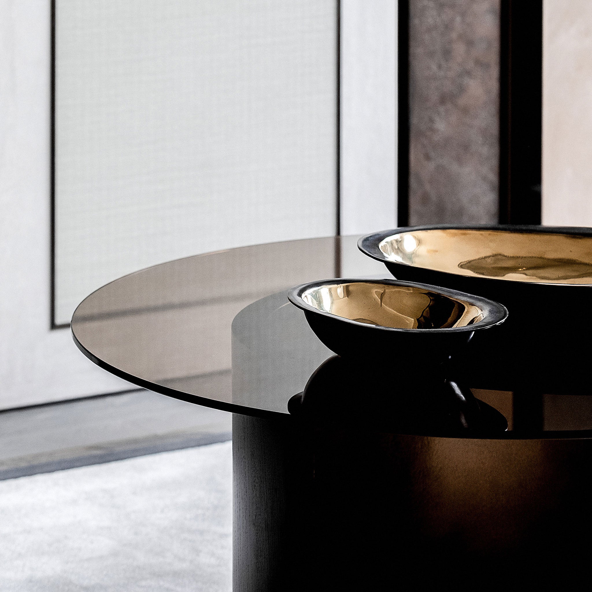 Bazaar, Coffee Table, Glass, Gold, Luxury Furniture, Contemporary Interiors