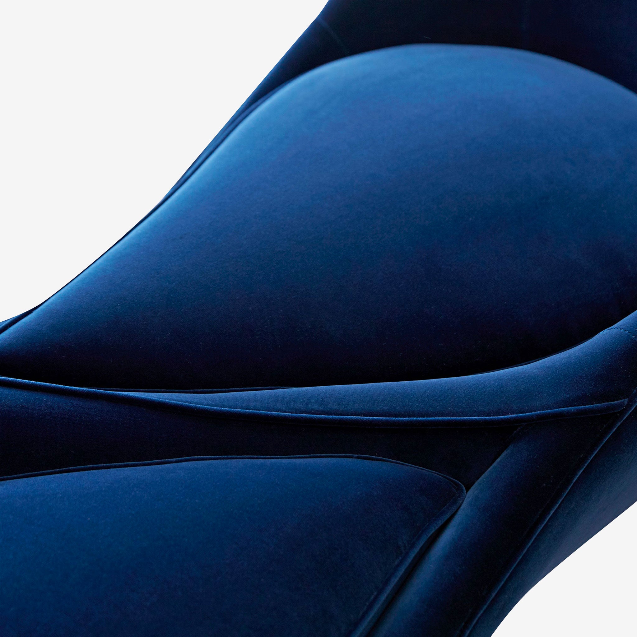 Love Seat, Contemporary Design, Blue Velvet, Luxury Interiors, Bazaar, Living Room
