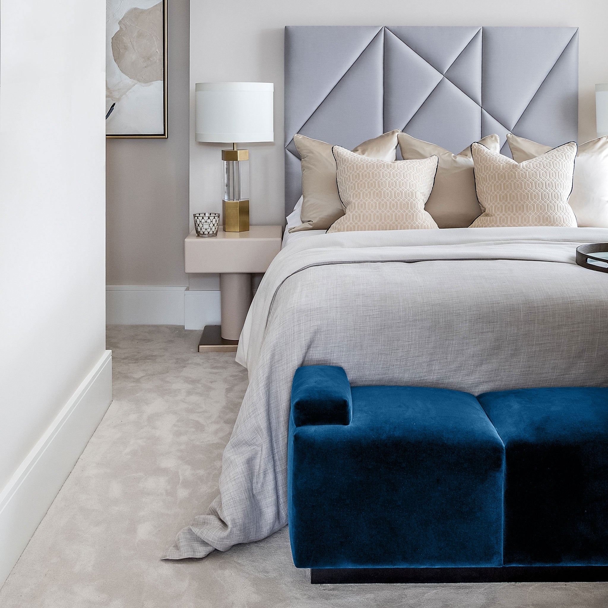 Bazaar, Velvet Bench, Contemporary Interiors, Bold Design, Luxury Furniture, Living Room, Bedroom