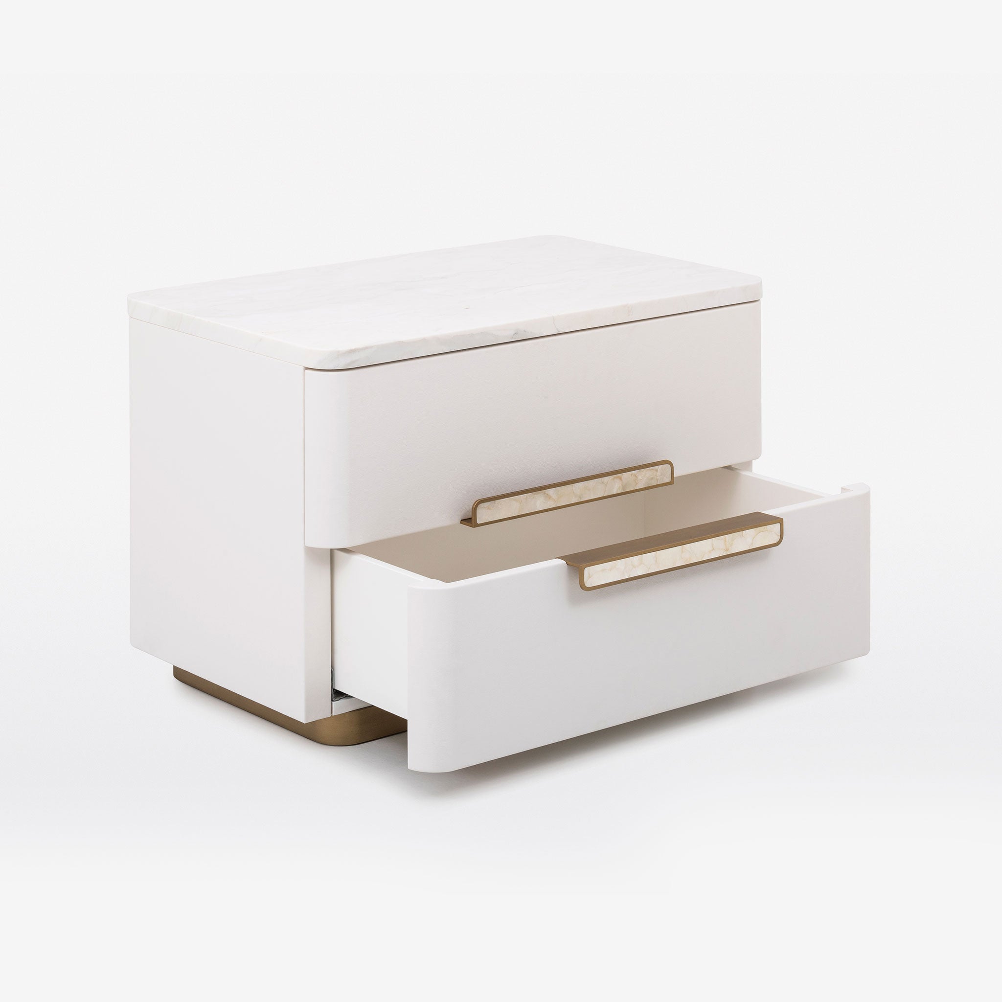 Pearl Bedside Table, Luxury Interiors, Contemporary Interiors, Online Shopping, Craftsmanship, Minimal Design, Bazaar