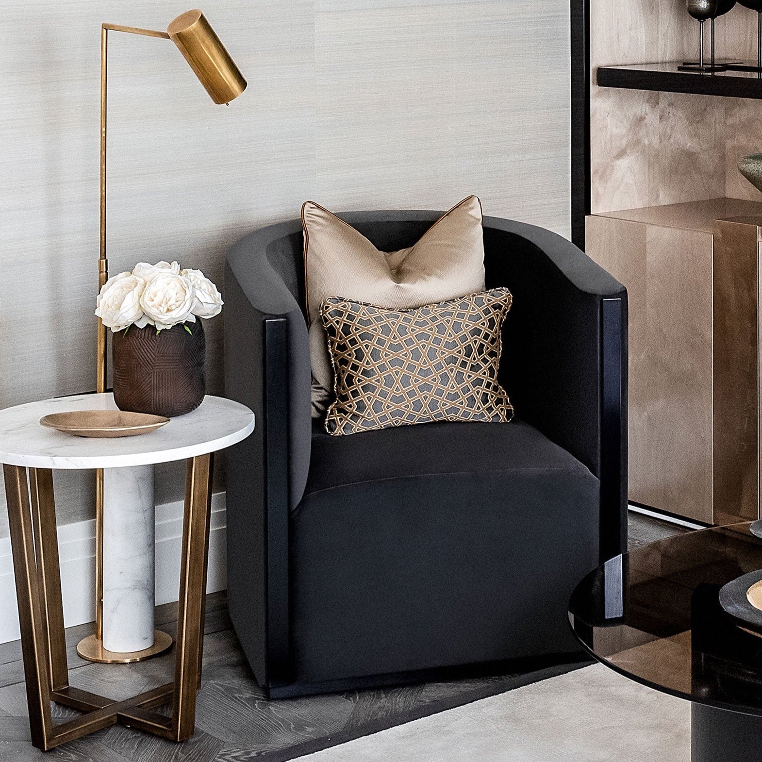 Luxury furniture, Velvet Armchair, Contemporary Design, Modern Design, Bazaar