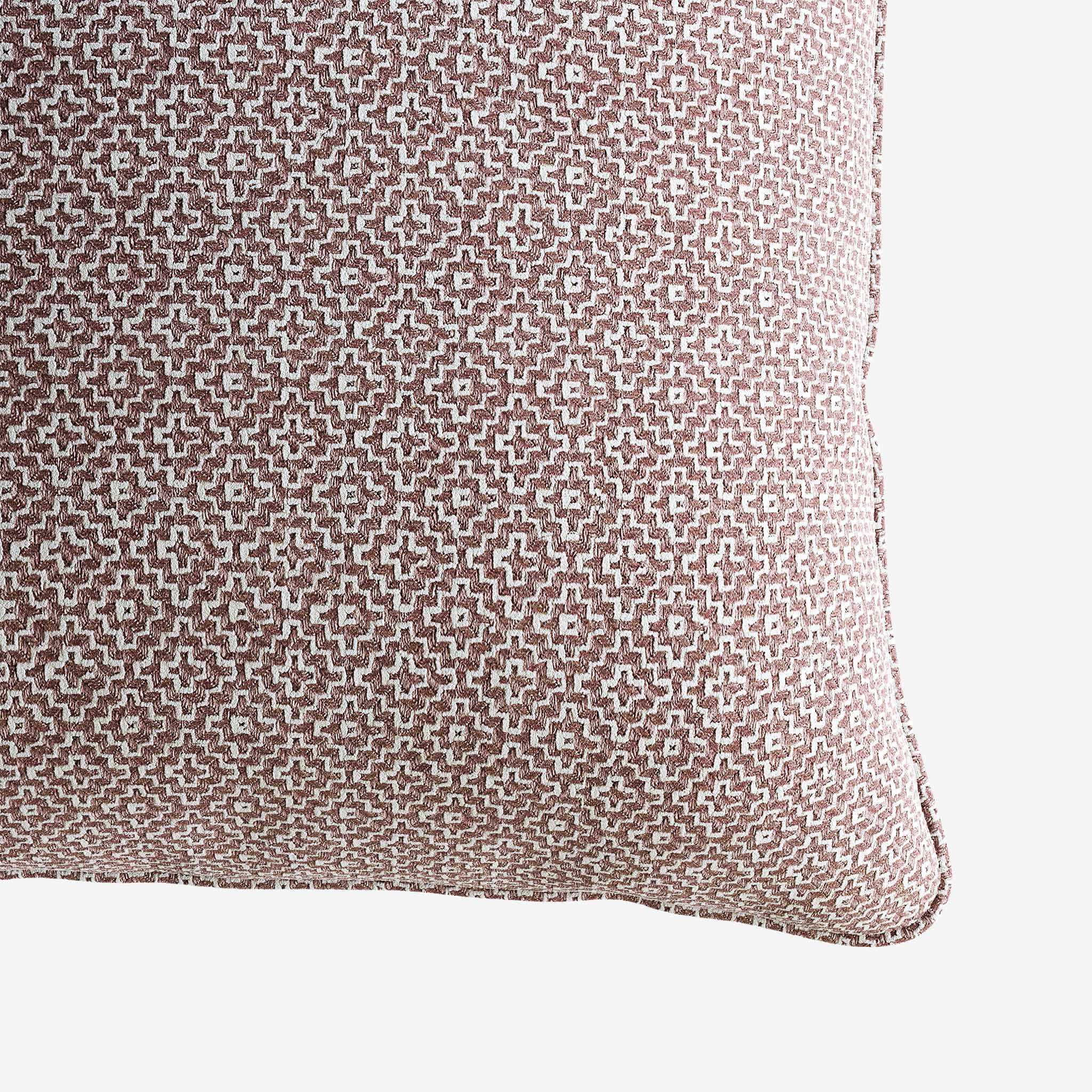 Luxury Cushion, pink Fabric, small-scale geometric pattern, Bedroom, Living Room