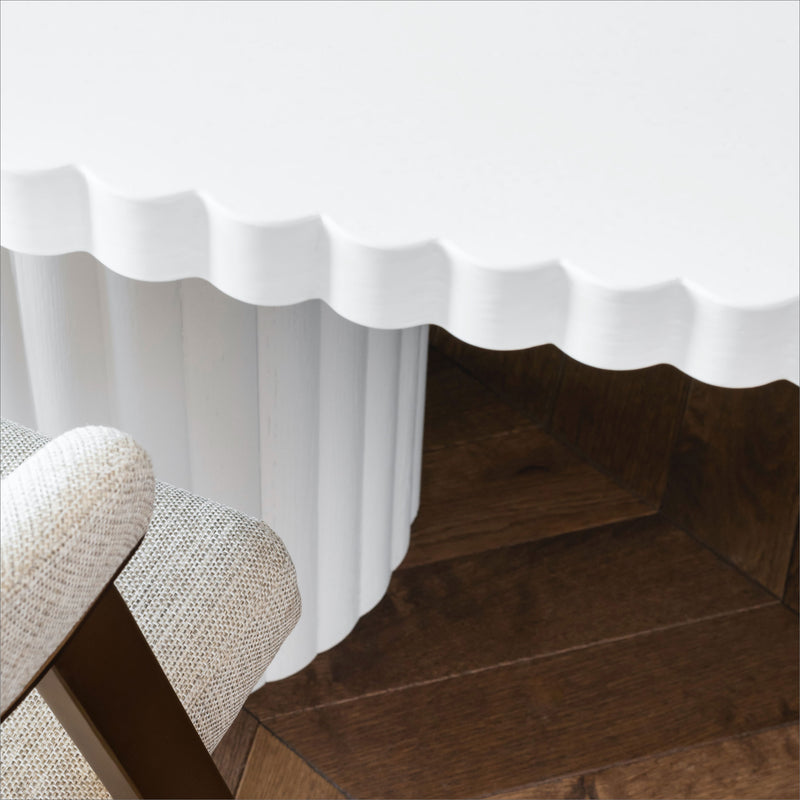 Bazaar, Contemporary Design, Luxury Furniture, Dining Table, White