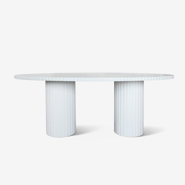 Bazaar, Contemporary Design, Luxury Furniture, Dining Table, White